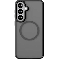 Чехол защитный VLP LITE Bloom Case c MagSafe для Samsung S26 (Black)